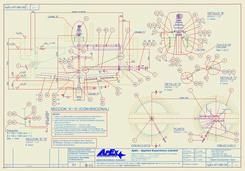 2D CAD example