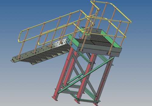 Steel Access Platform