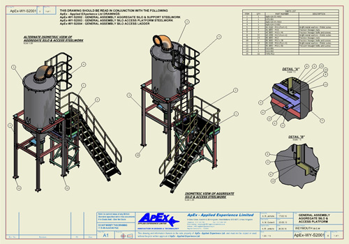 Steel Access Platform